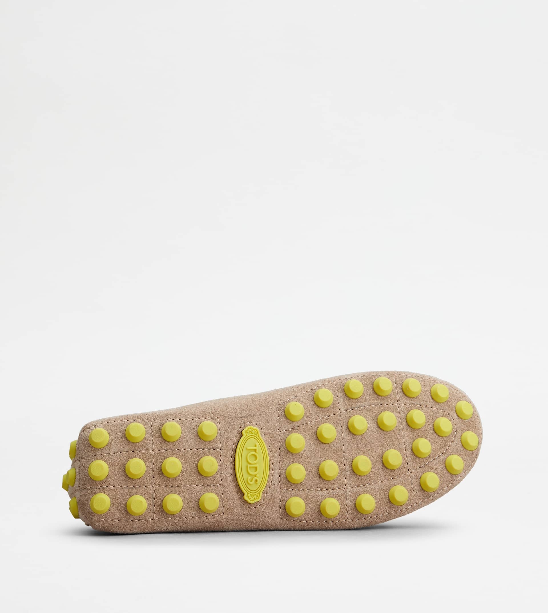 TOD'S GOMMINO BUBBLE IN SUEDE - YELLOW, PINK - 4