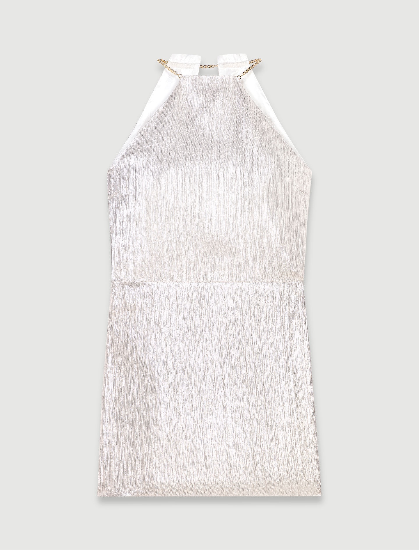 Short metallic dress - 1