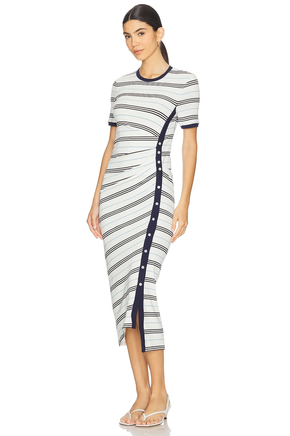 Shanna Short Sleeve Midi Dress - 3