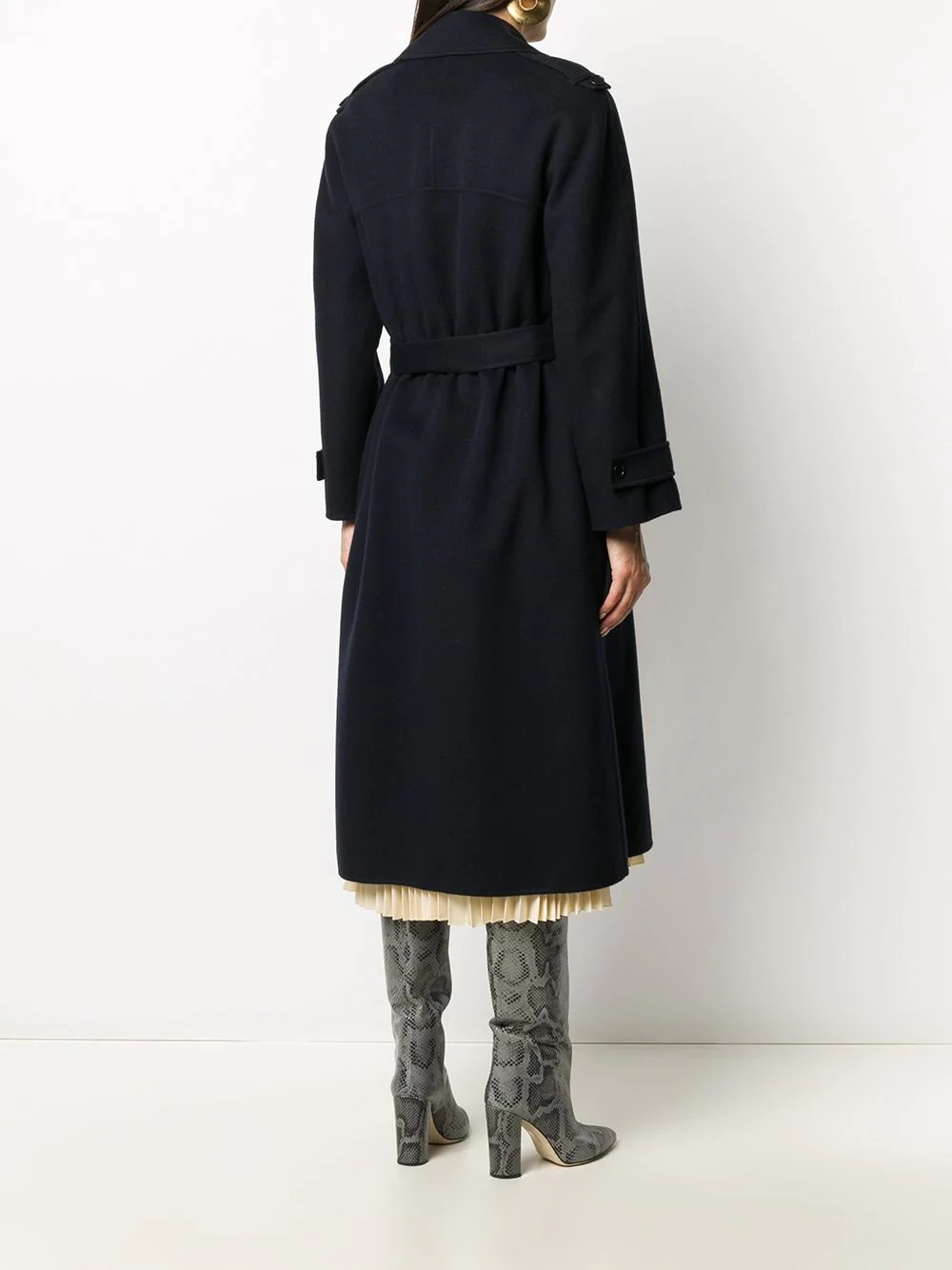 Kaelan knee-length coat - 4