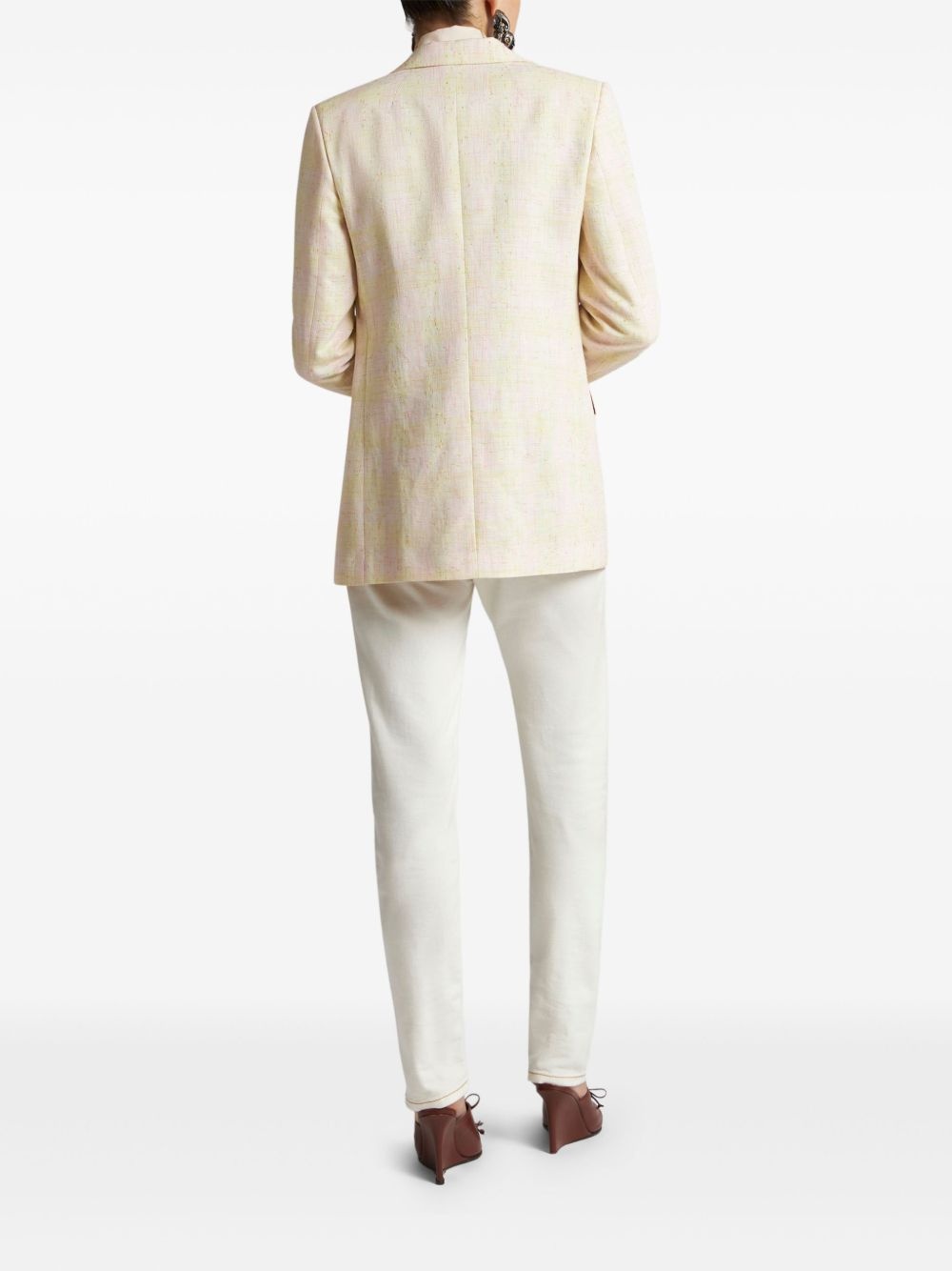 Pegaso-button blazer - 3