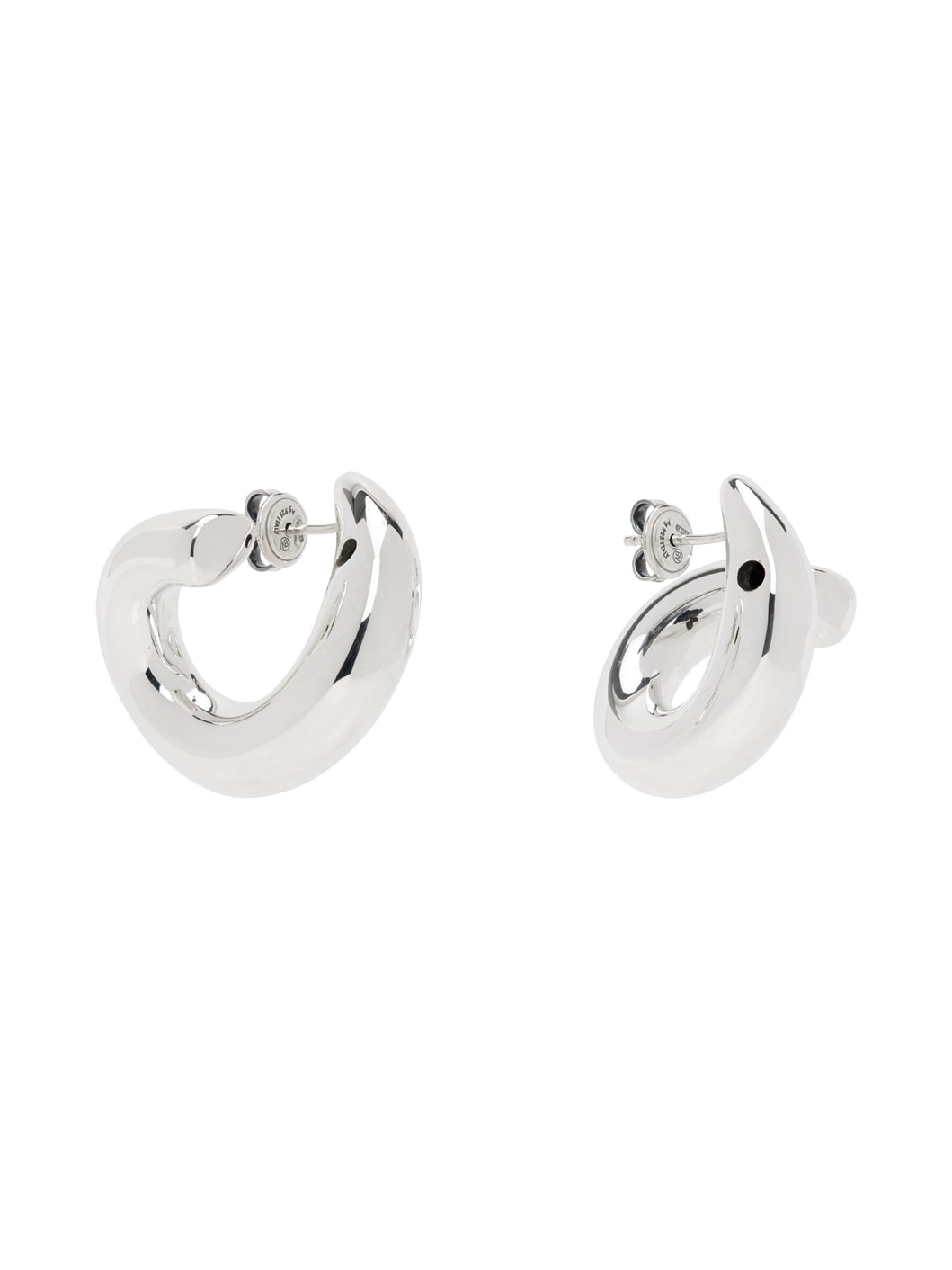 Silver Sardine Earrings - 2