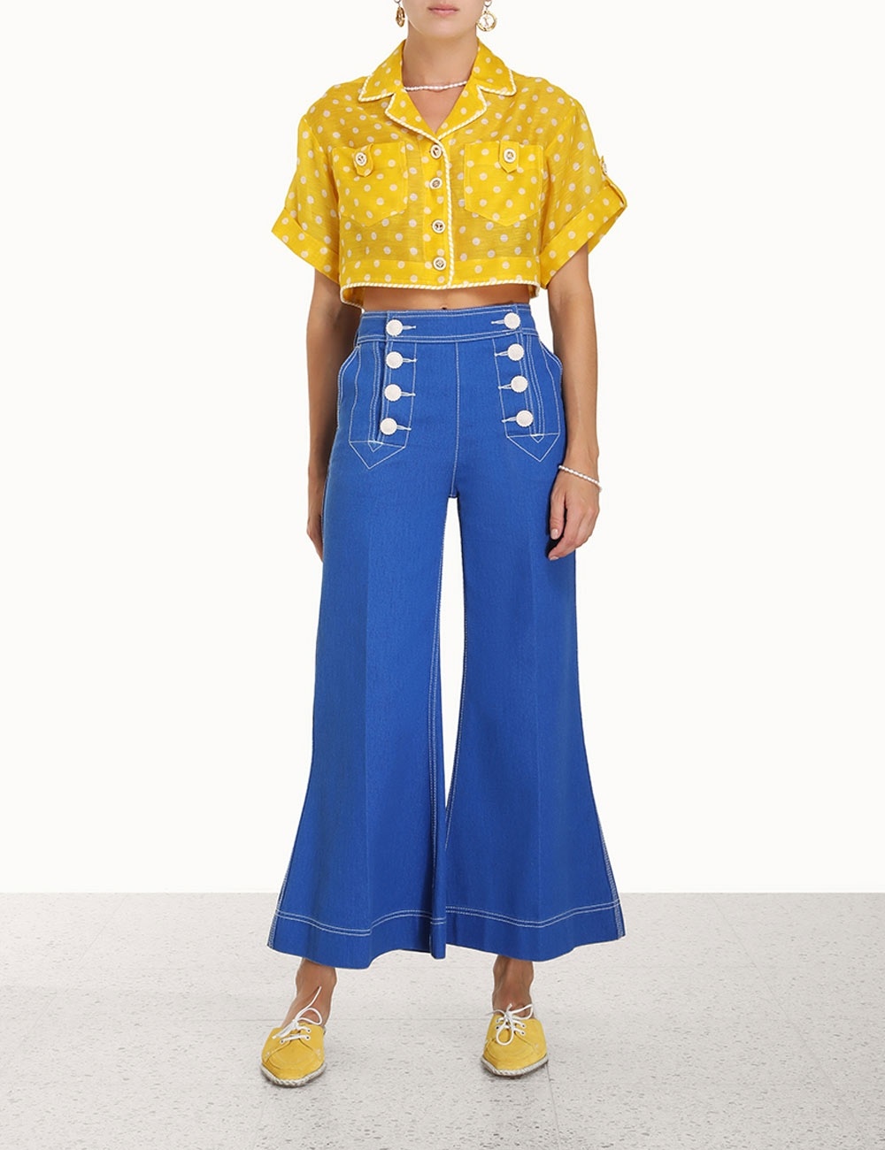 HIGH TIDE CROP SHIRT - 2