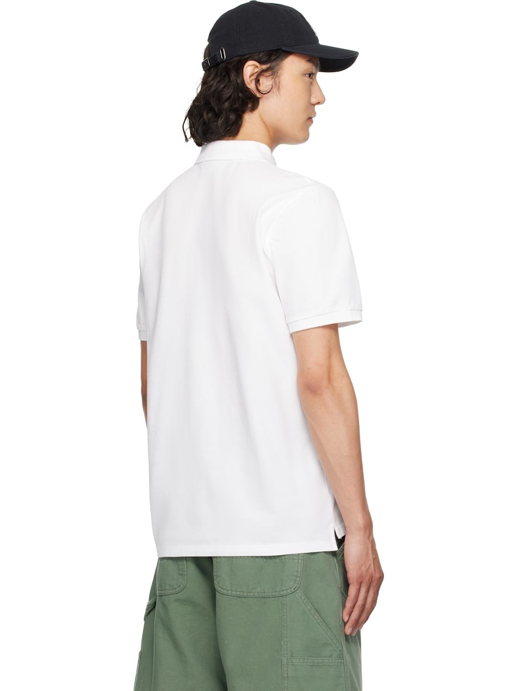 White Chase Pique Polo - 3