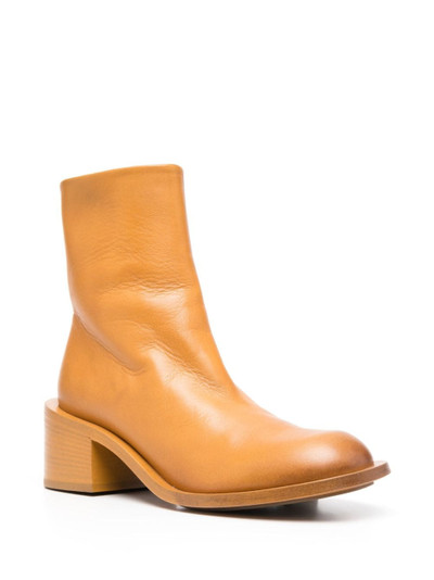 Marsèll 60mm block-heel leather boots outlook