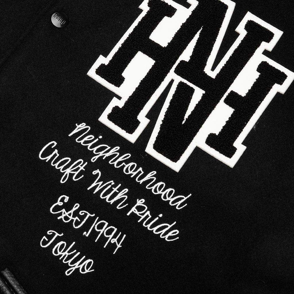 STADIUM JACKET - BLACK - 4