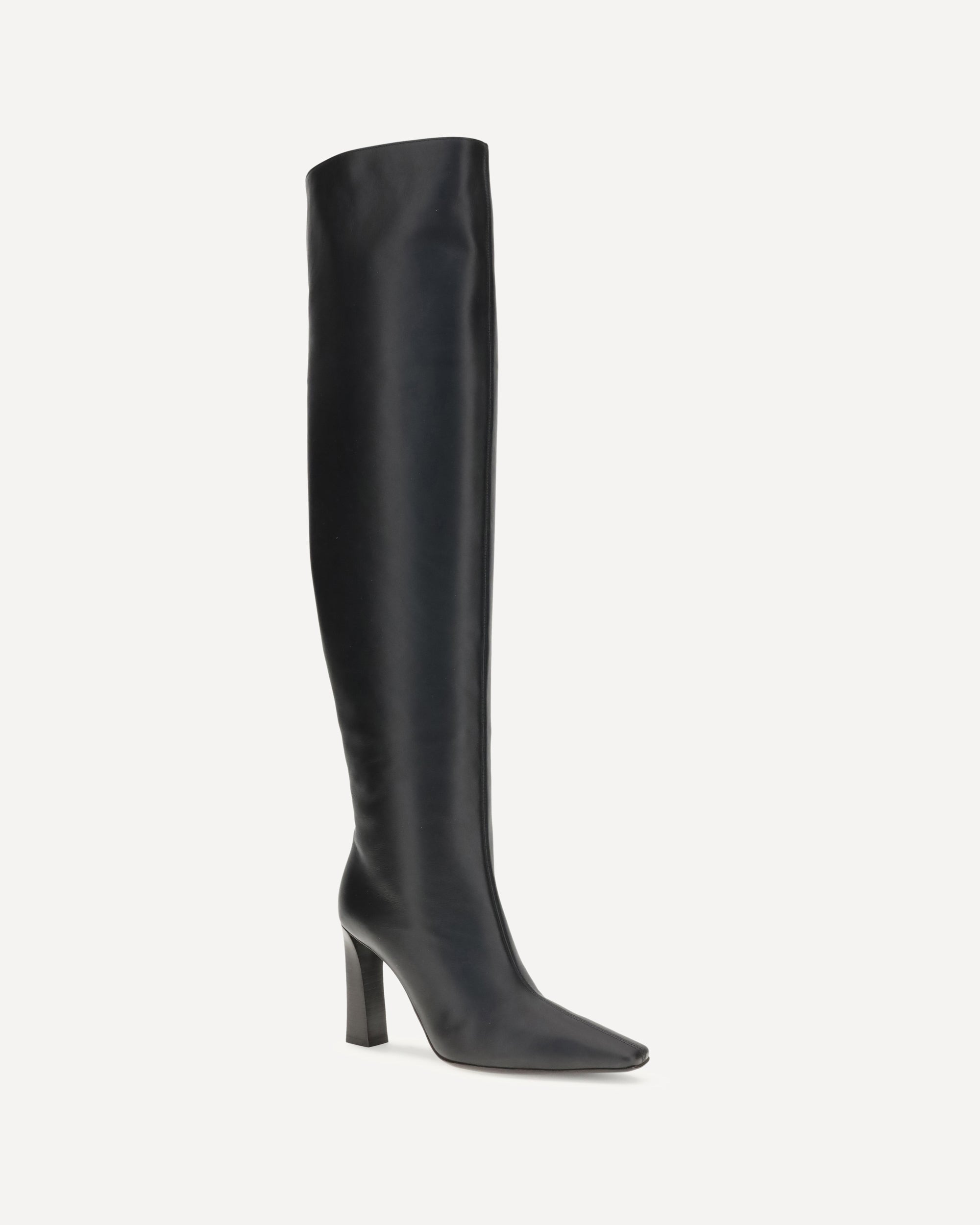 Extra high leather Boots - 2