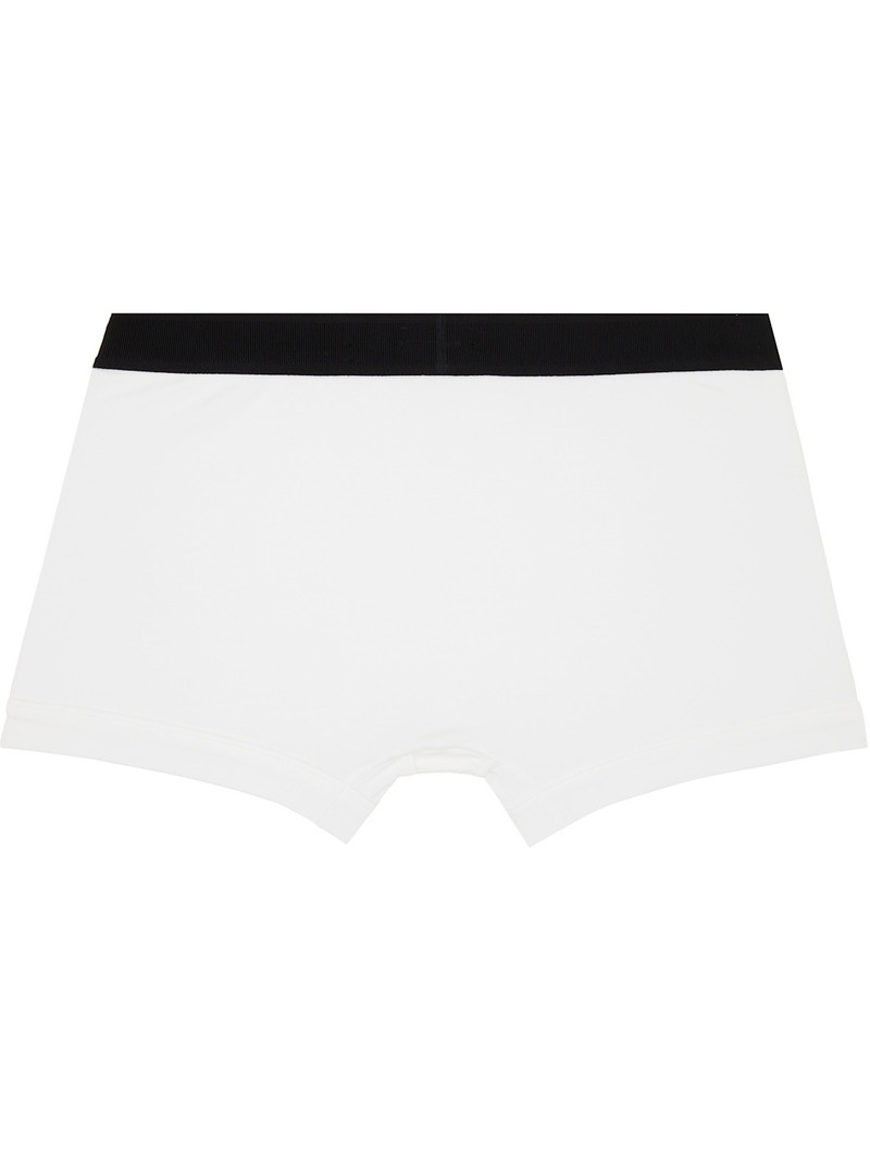 TOM FORD White Cotton Boxer Briefs outlook