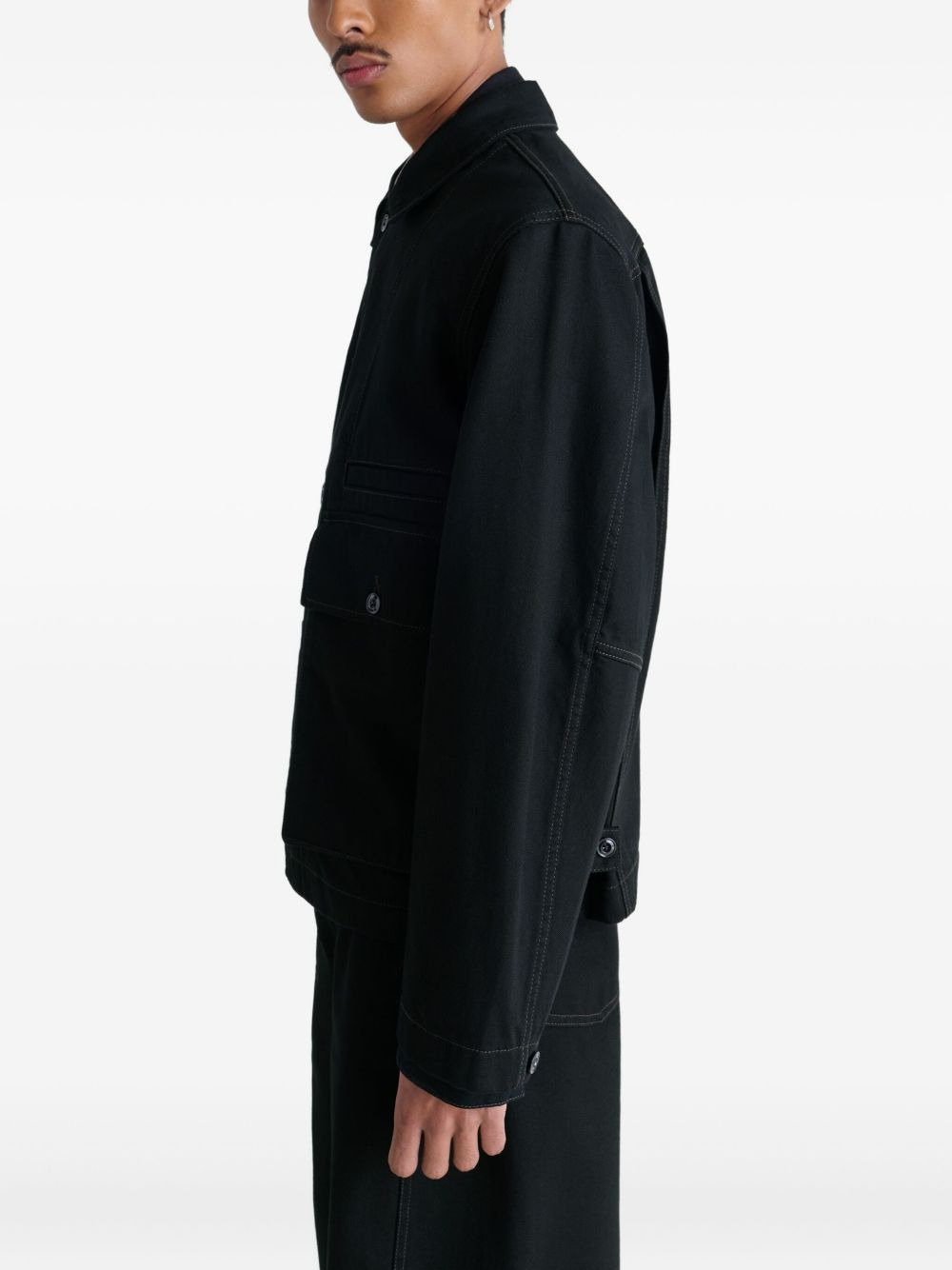 boxy denim jacket - 4