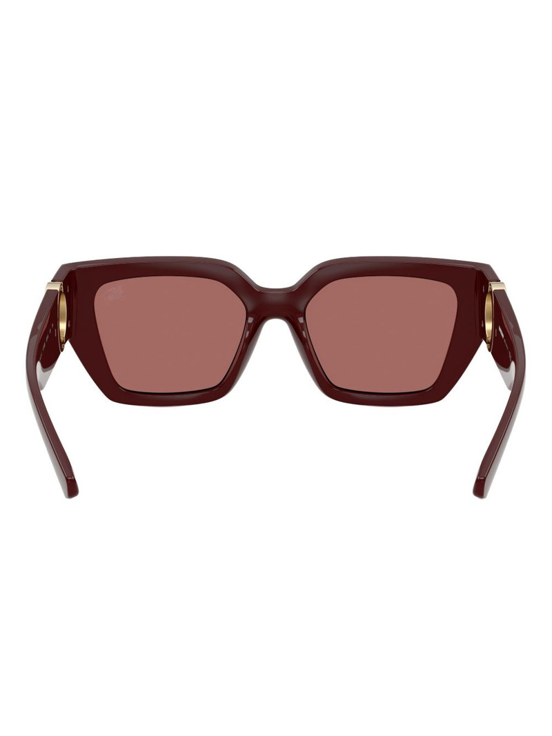 geometric-frame sunglasses 4