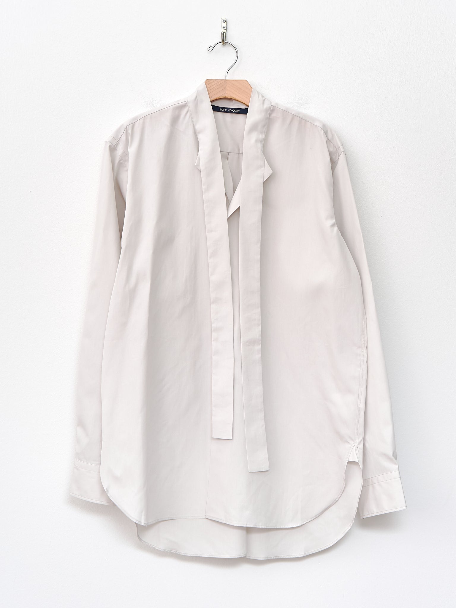 Bow Shirt - Pearl - 1