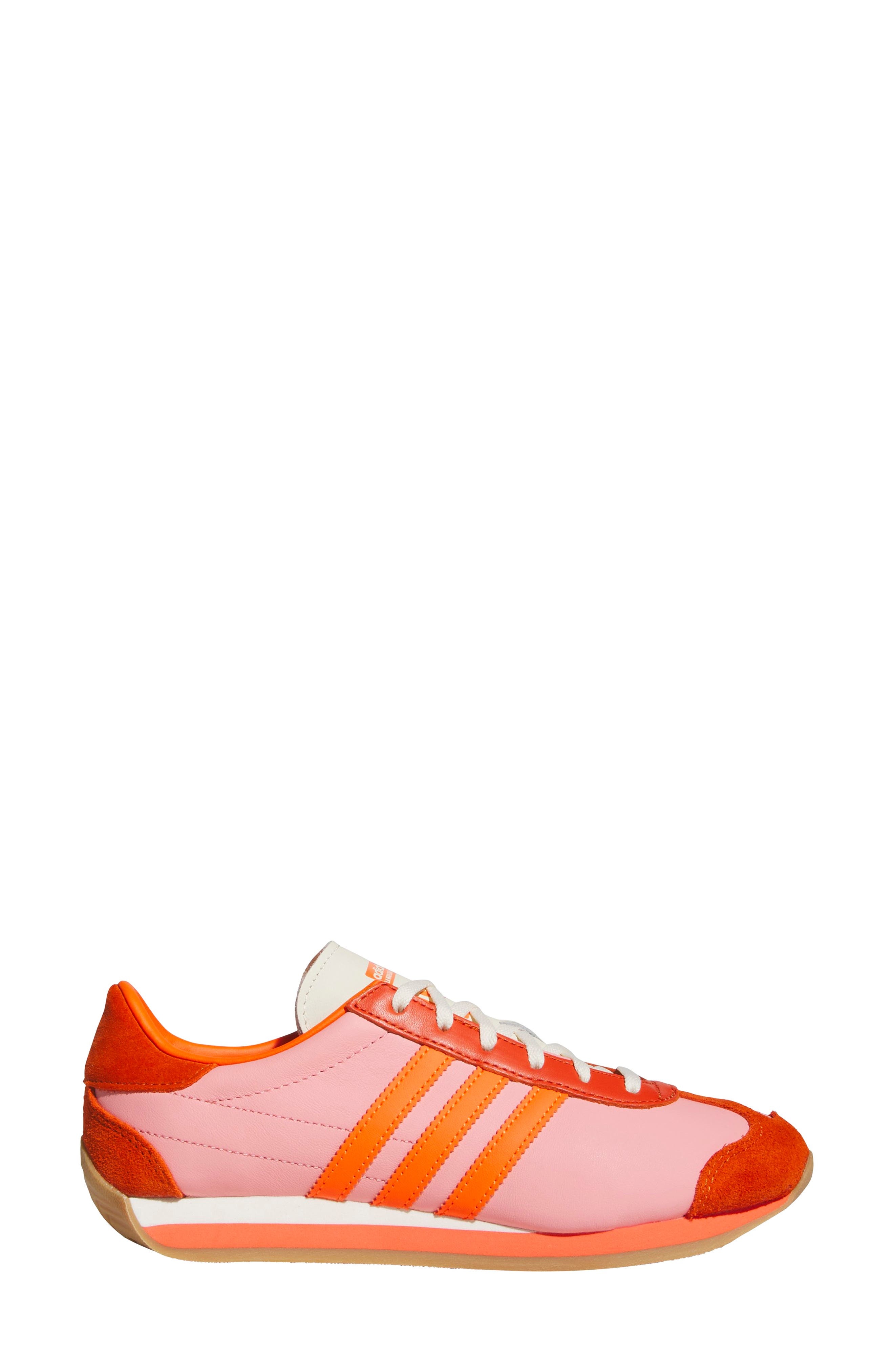 adidas Country Low Top Sneaker in Pink Spark/orange/orange at Nordstrom - 3