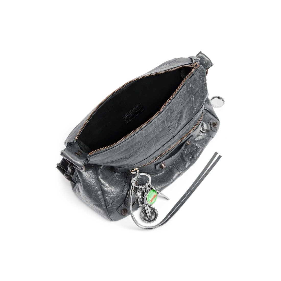 Men's Le City Moto Small With Charms in Volcanic Rock - 5