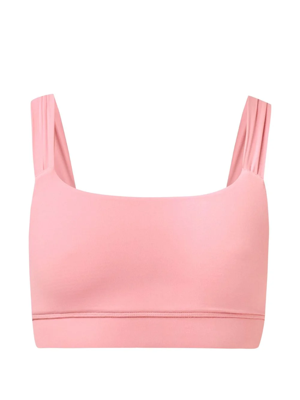 square-neck sports bra - 1