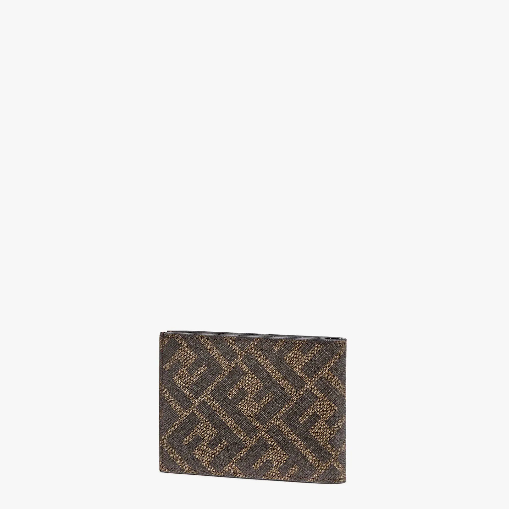 Brown fabric bi-fold - 2