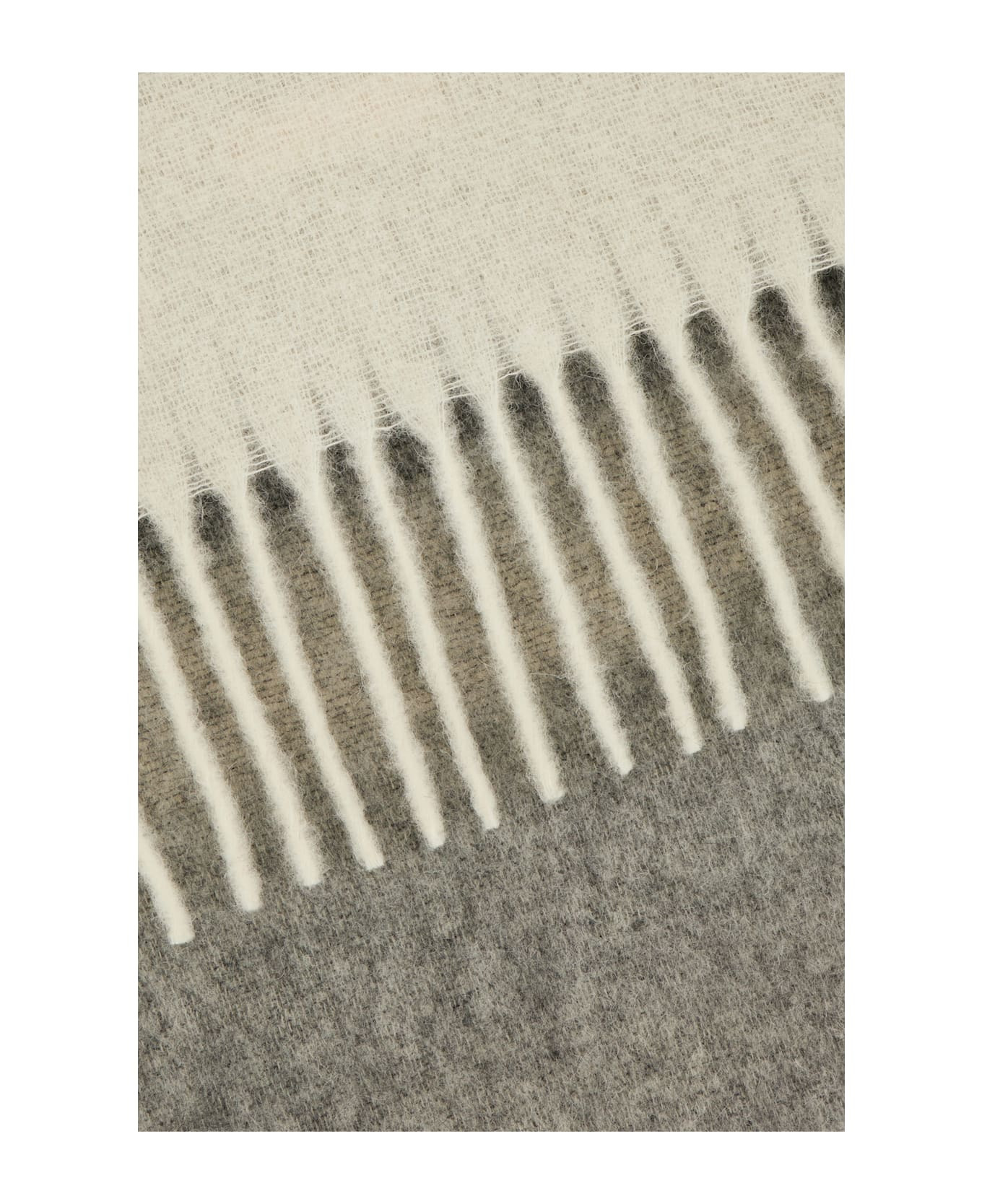 Striped Alpaca Scarf - 2