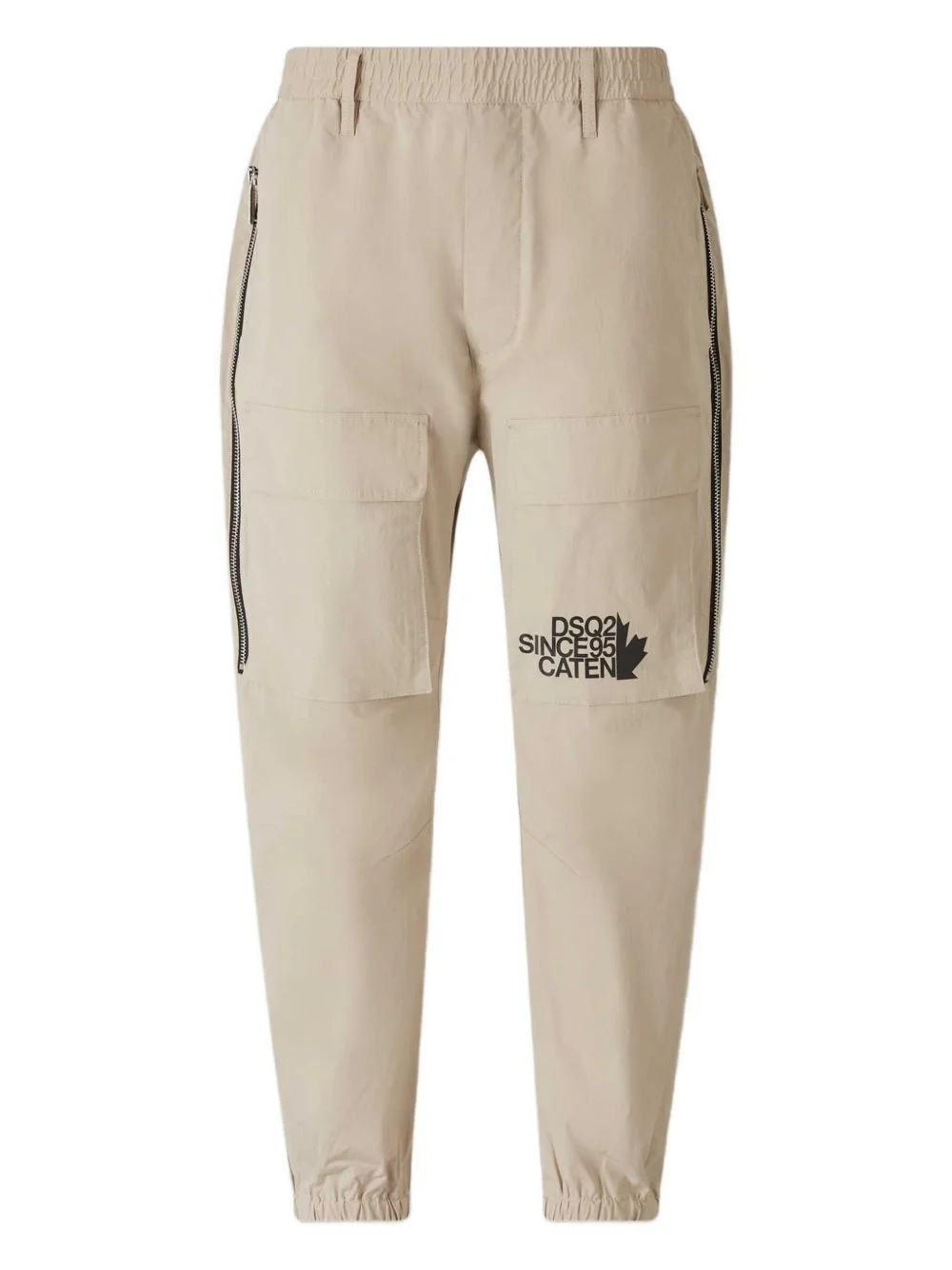 logo-print track pants - 1