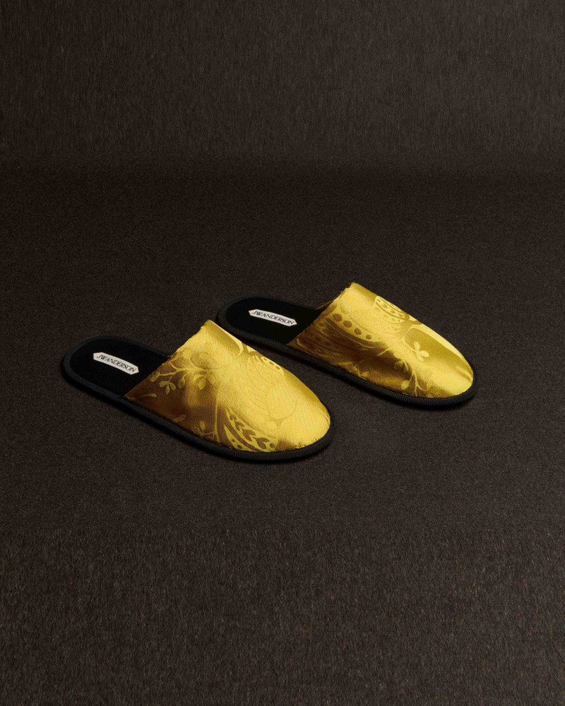 MENS CLOSE TOE SLIDES IN CITRINE 3