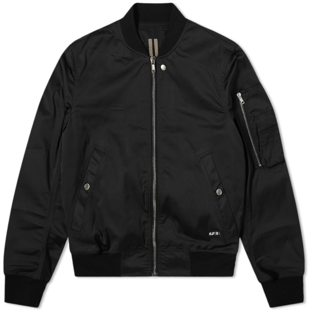 Rick Owens DRKSHDW Taffeta Flight Bomber Jacket - 1