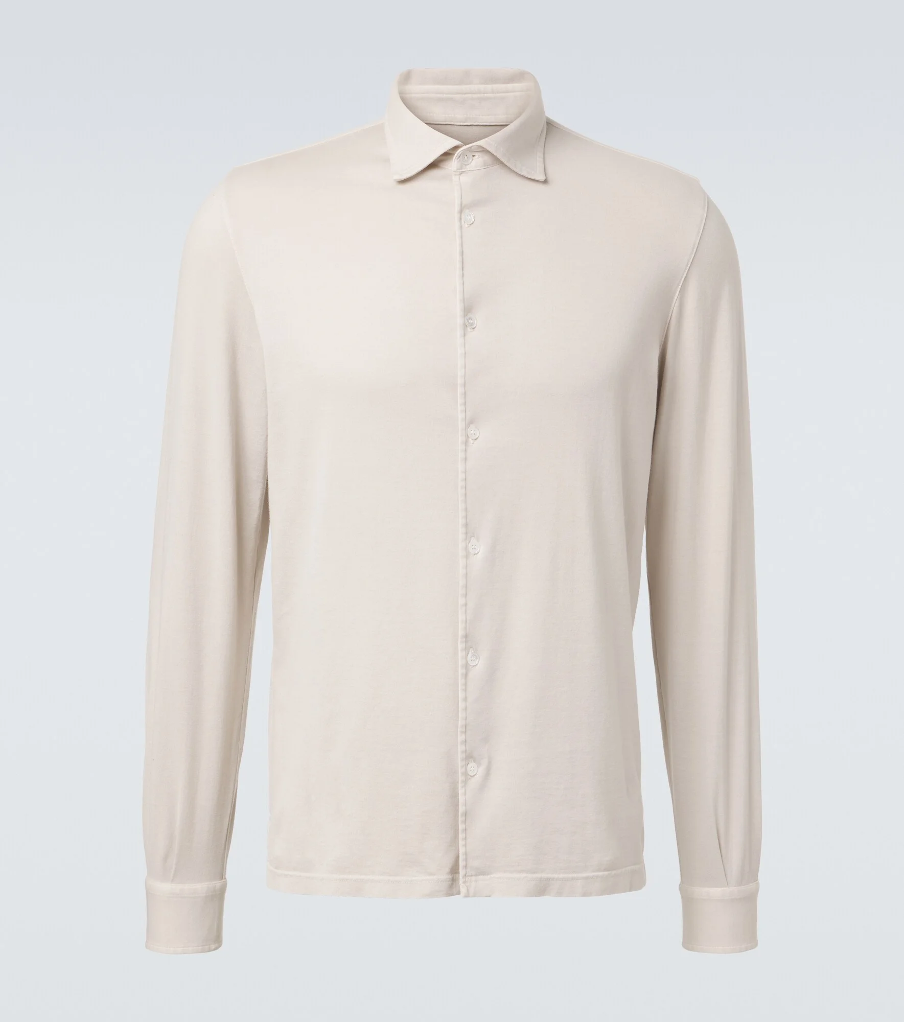 Cotton jersey shirt - 1