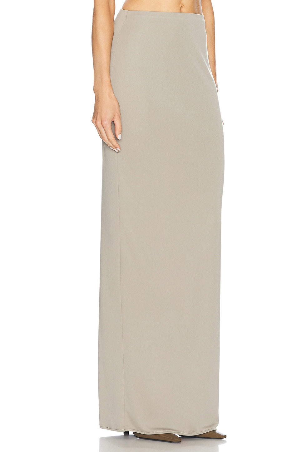 Matte Jersey Slim Skirt - 2