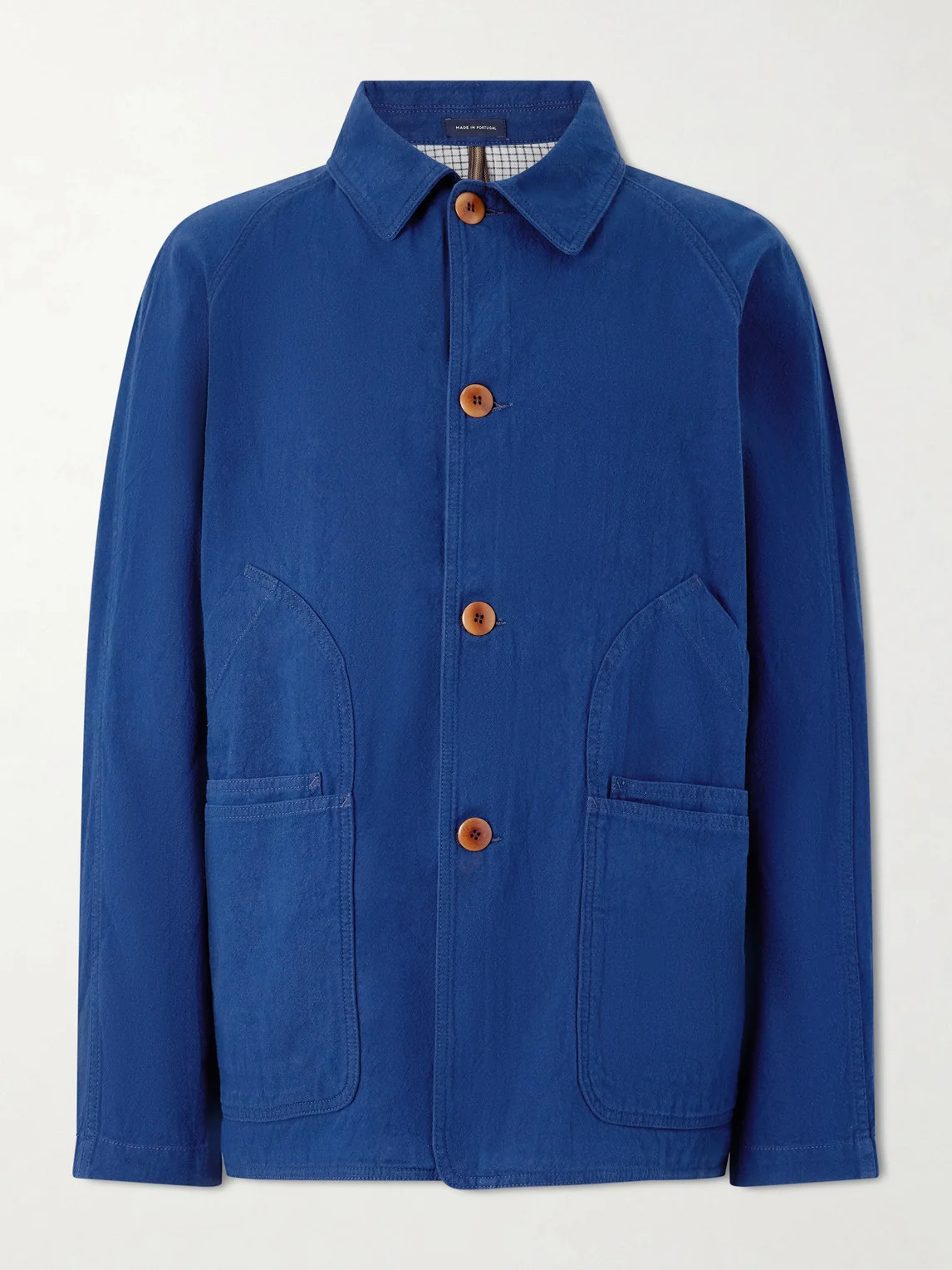 Cotton and Linen-Blend Chore Jacket - 1