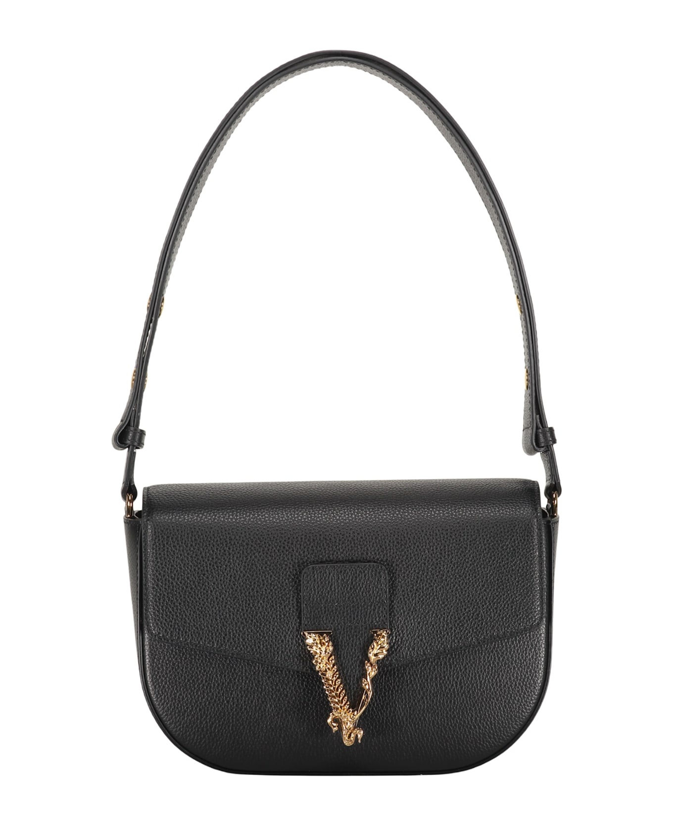 Leather Shoulder Bag - 1