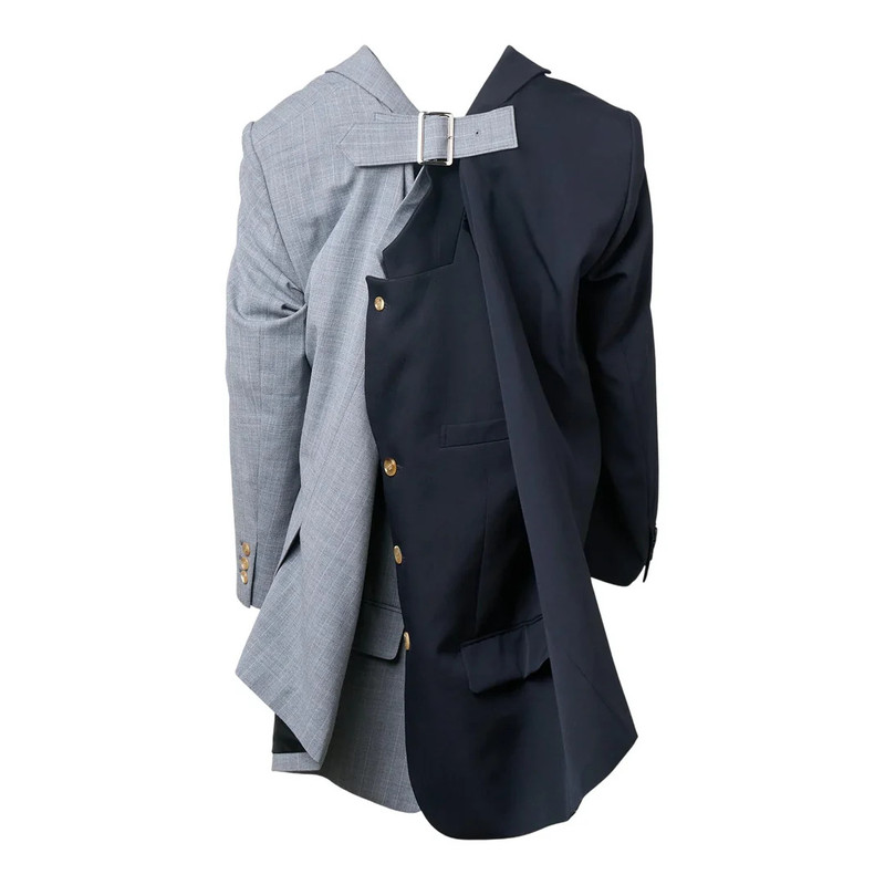 Comme Des Garçons Polyester Wool Gabardine Medium Jacket outlook