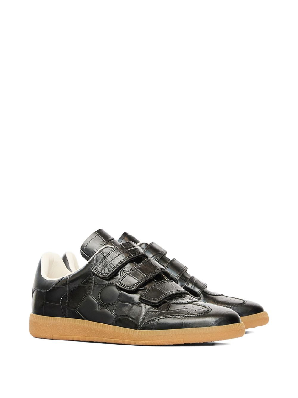 Beth crocodile-effect sneakers - 2