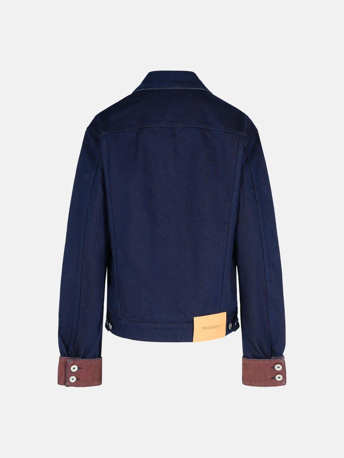 BLUE COTTON JACKET - 3