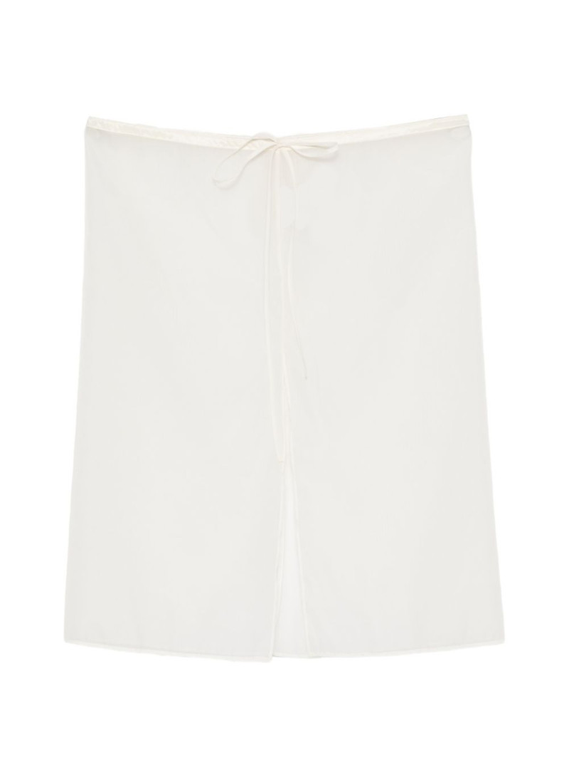 drawstring midi skirt 1
