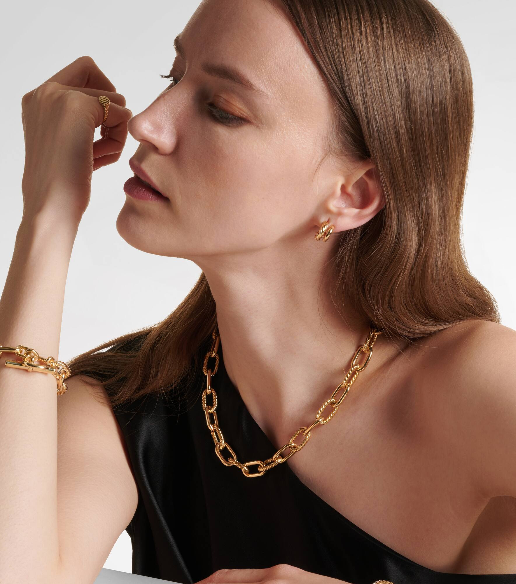DY Madison® 18kt gold chain necklace - 2