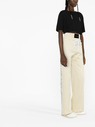 Off-White high-waisted side-stripe track pants outlook