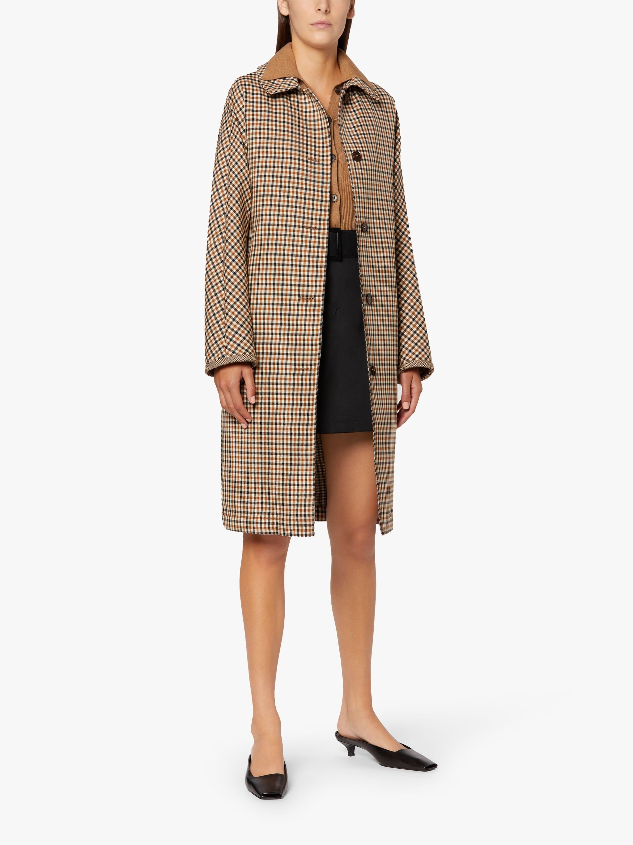 FAIRLIE BROWN SHEPARD CHECK WOOL OVERCOAT | LMC-008 - 2
