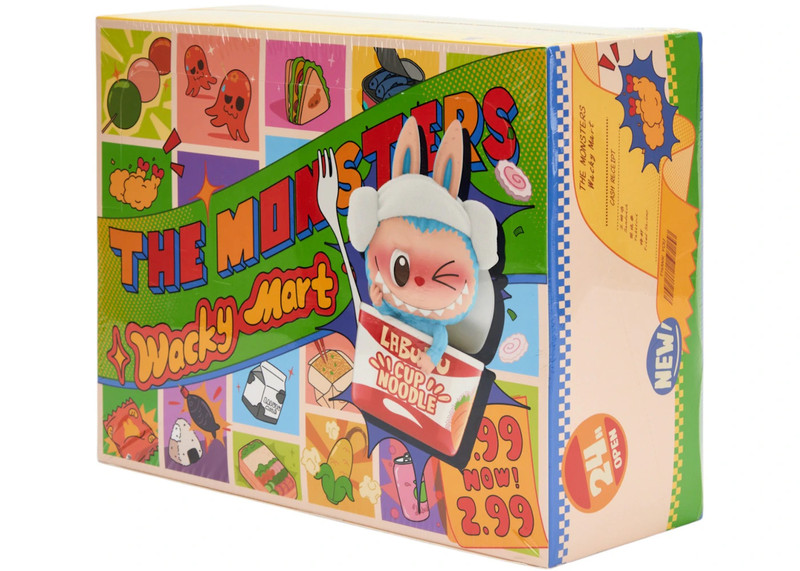 POP MART Pop Mart Labubu The Monsters Wacky Mart Series Figure Sealed Case (12 Blind Box) outlook