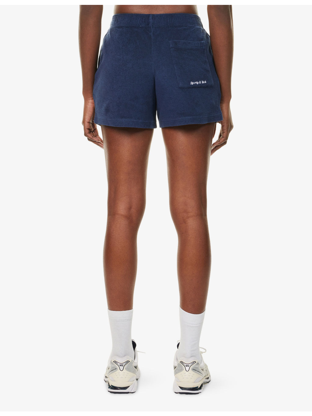 Eden Script Terry-Cotton Shorts - 4