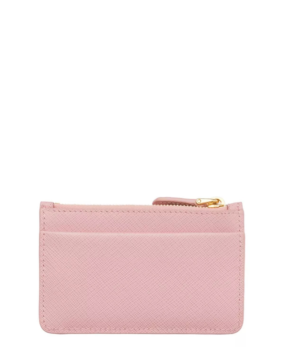 Saffiano And Smooth Leather Card Holder - 3