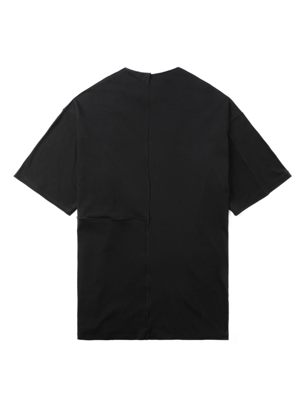 asymmetric cotton T-shirt - 6