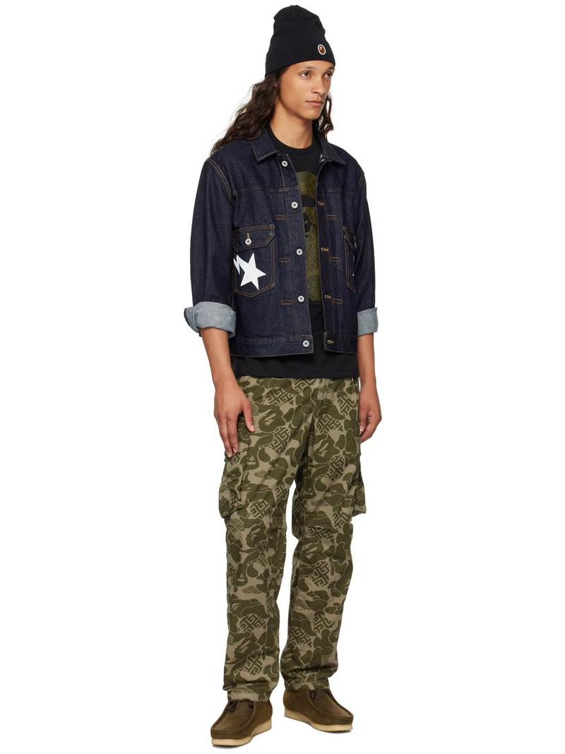 A BATHING APE® Khaki Asia Camo Cargo Pants outlook