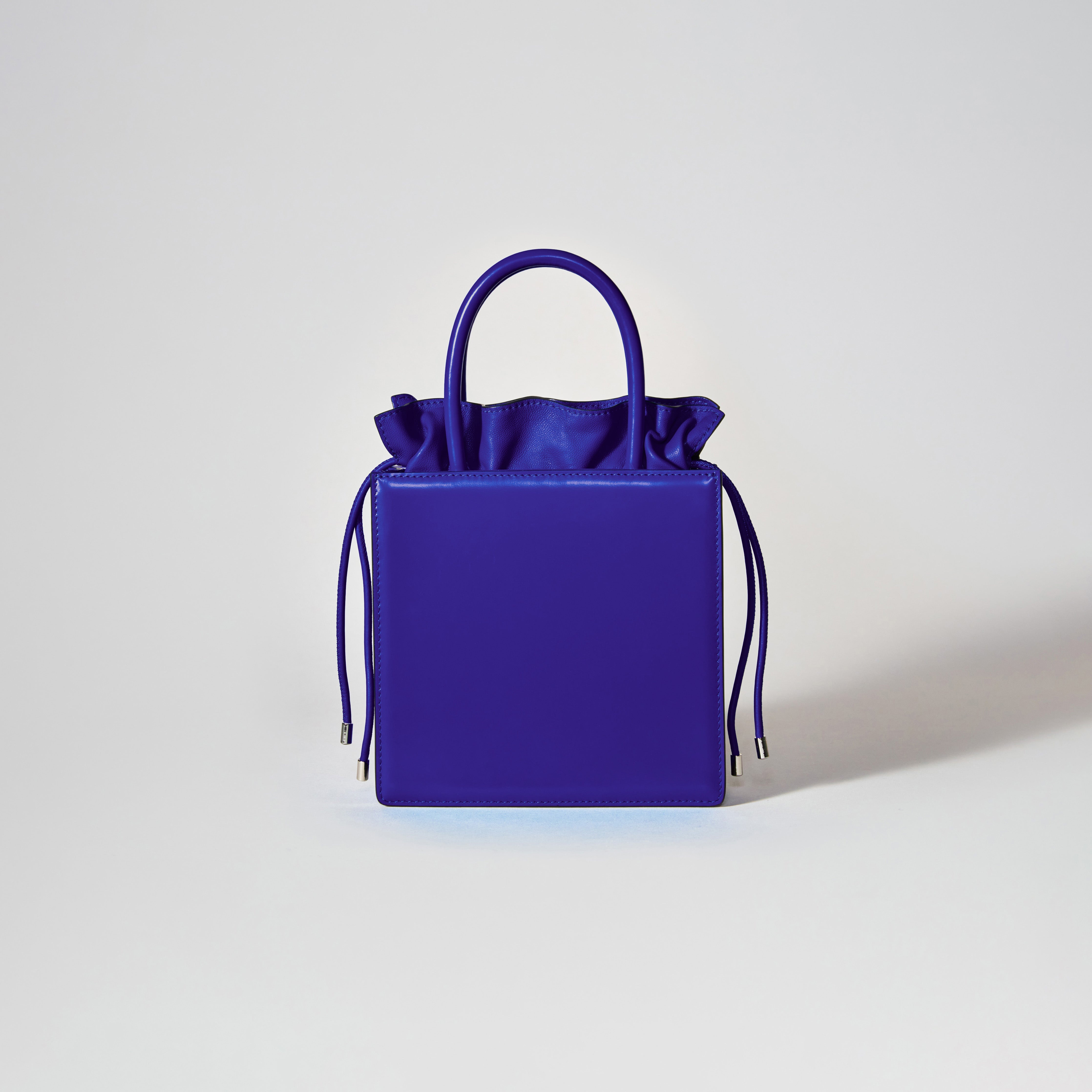 Blue Mini Tote Bow Bag - 3