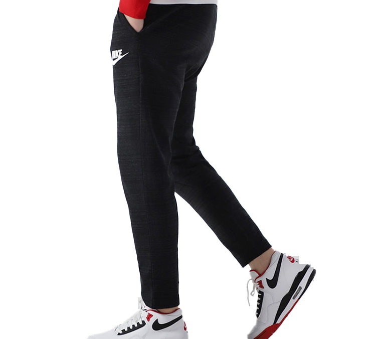 Nike Alphabet Logo Loose Sports Pants Black 885924-010 - 4