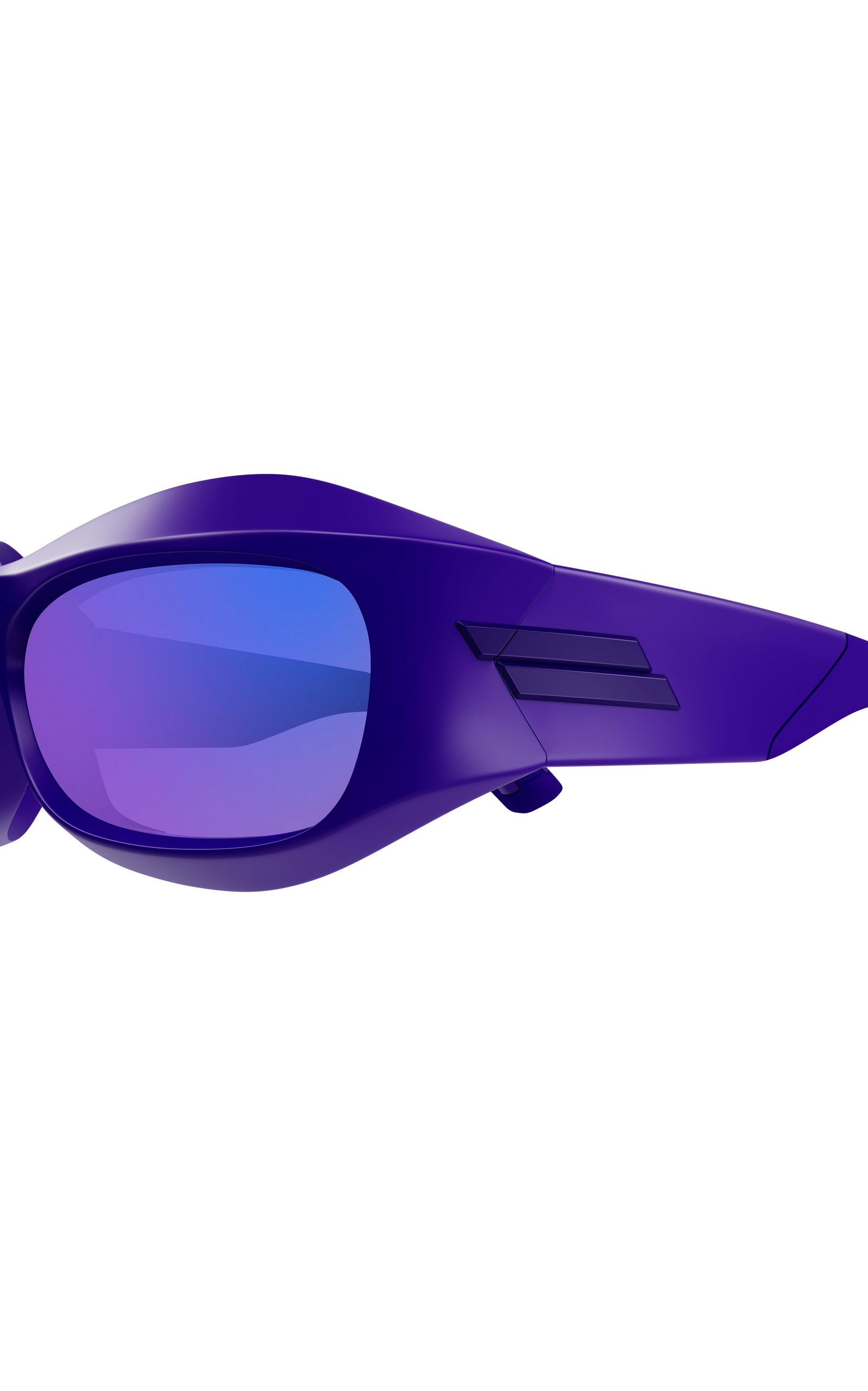 Wrap-Frame Acetate Sunglasses purple - 3