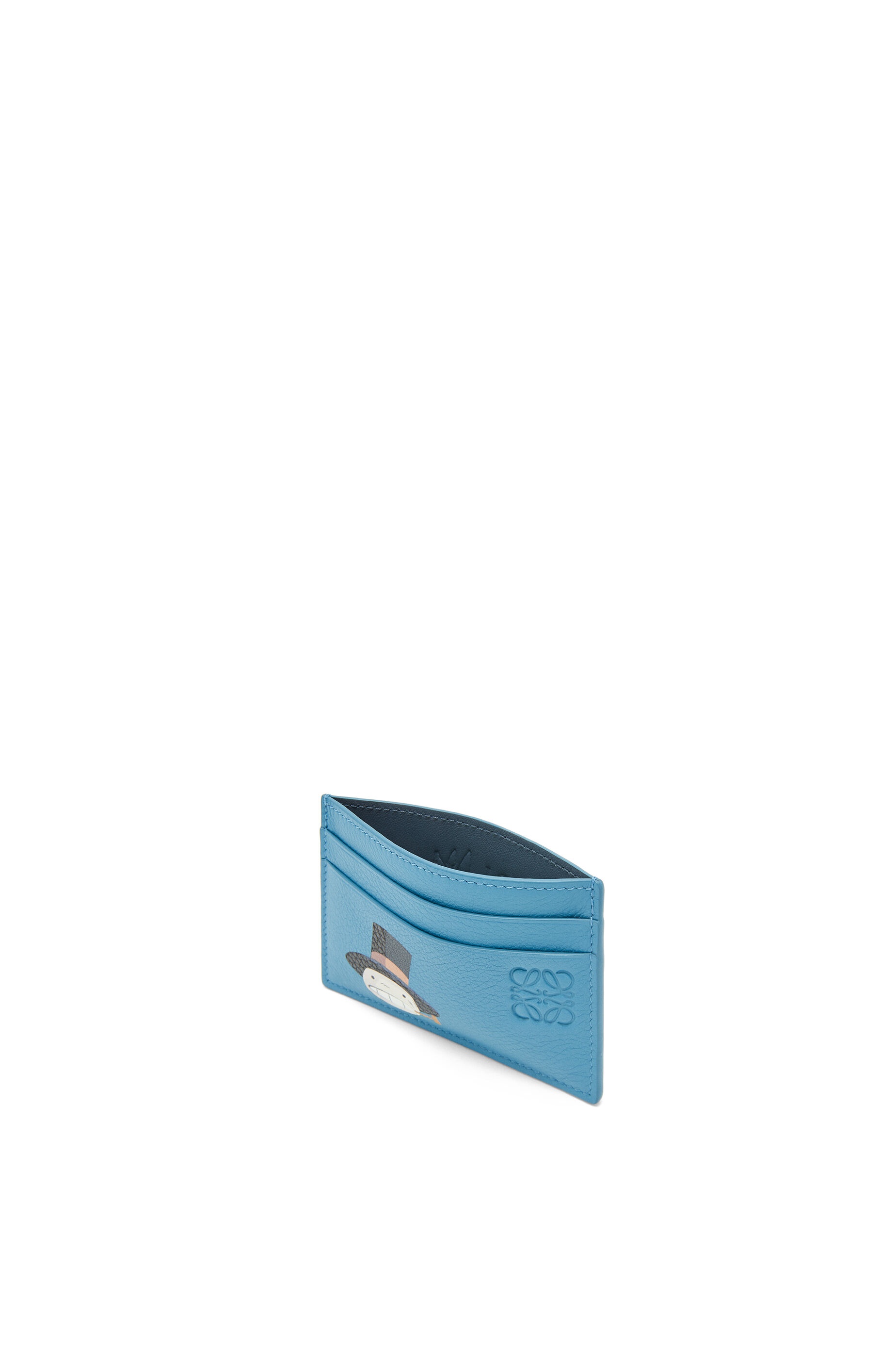 Turnip Head plain cardholder in classic calfskin - 2
