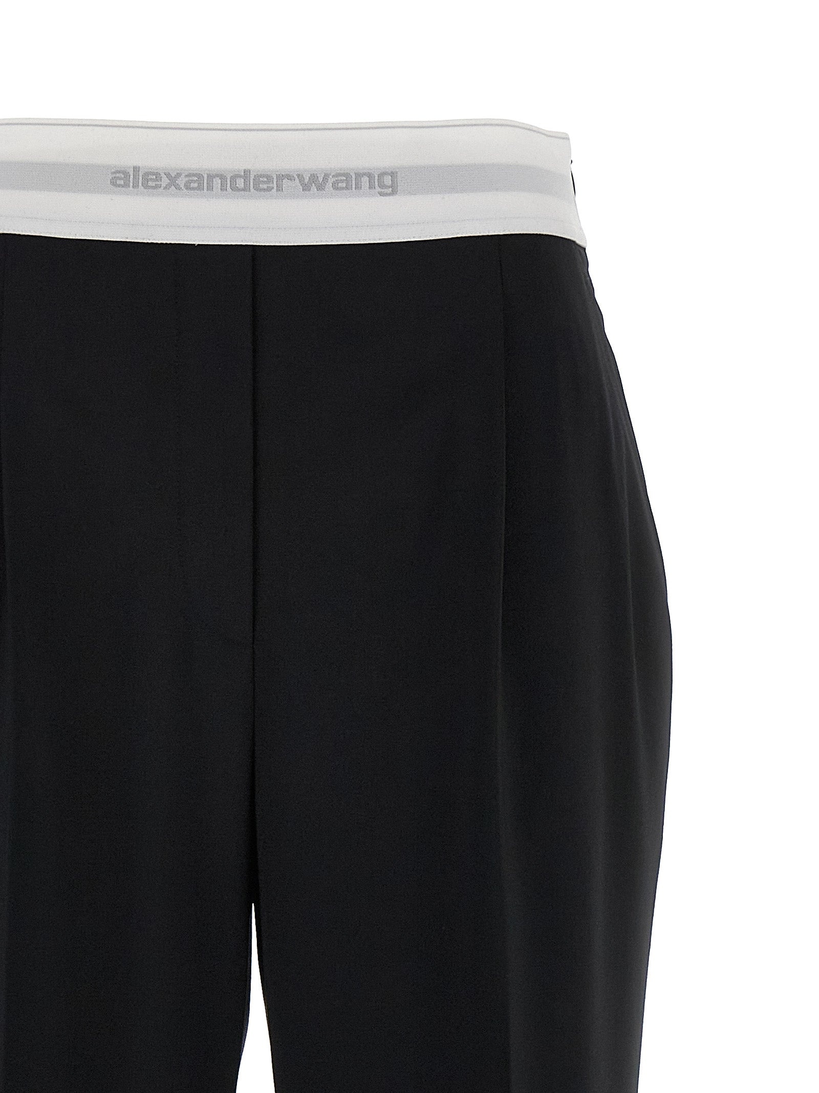 Logo Elastic Pants White/Black - 3