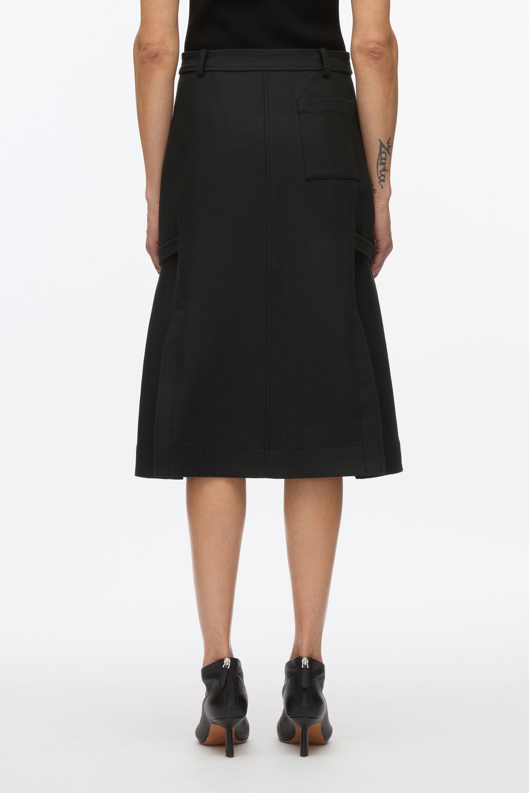 Godet Utility Skirt - 4
