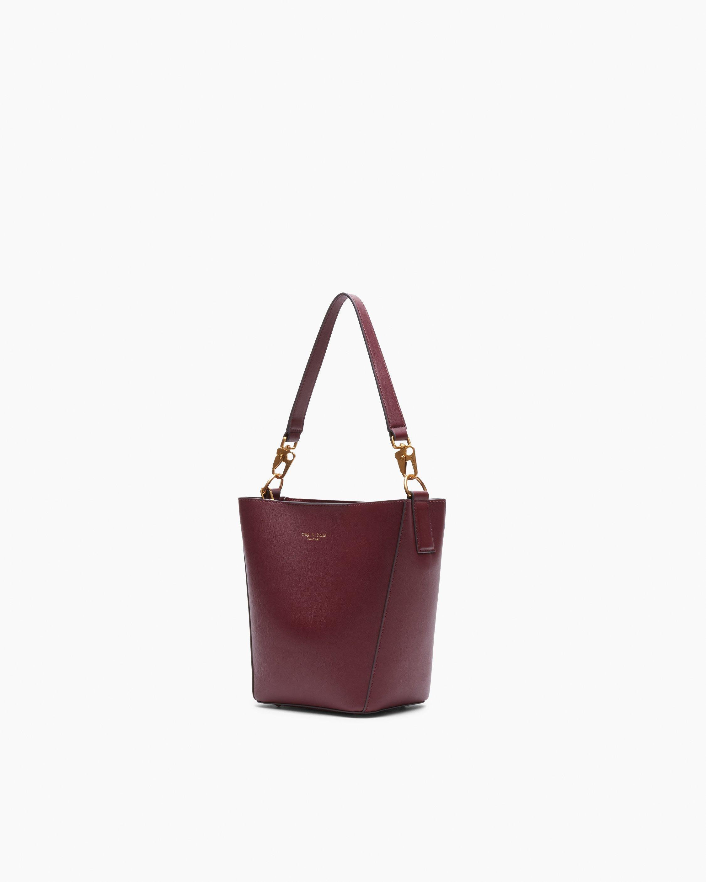 Parker Leather Bucket Bag - 4