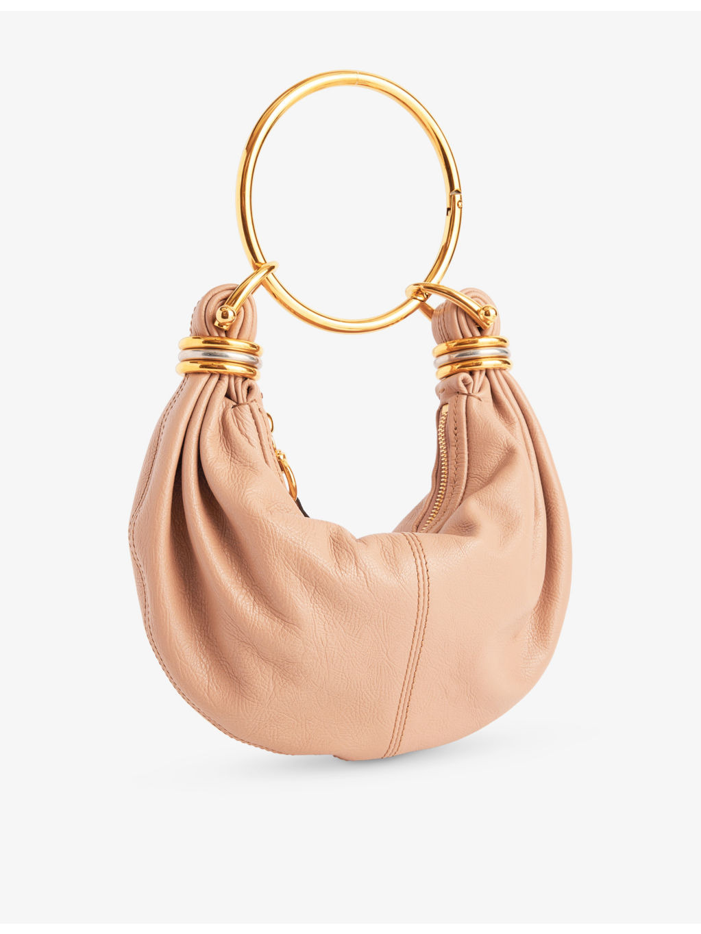 Bracelet Hobo Mini Leather Top-Handle-Bag - 4