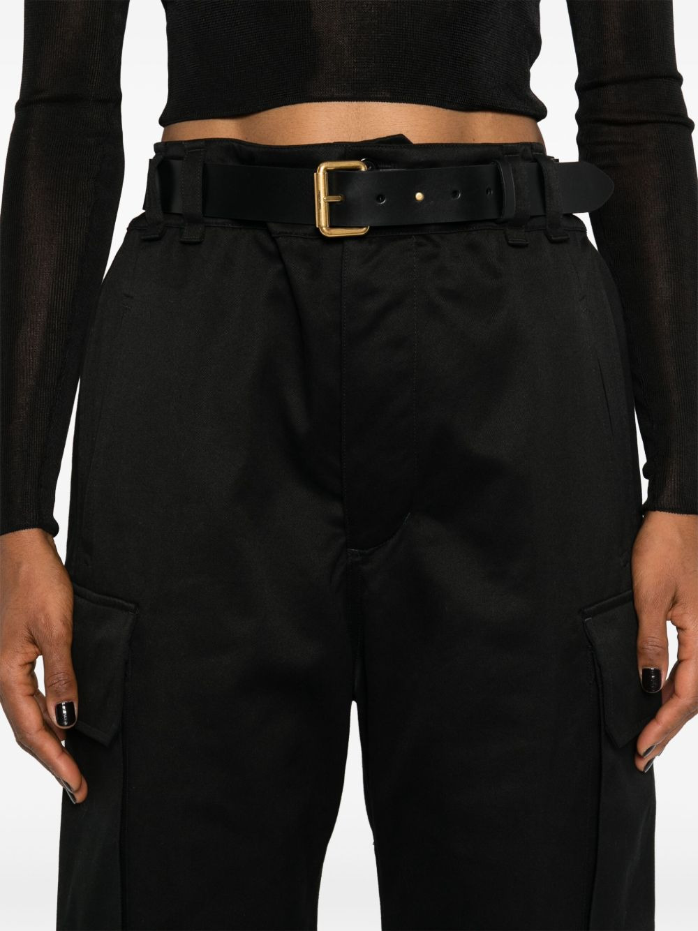 Cassandre cotton cargo trousers - 5