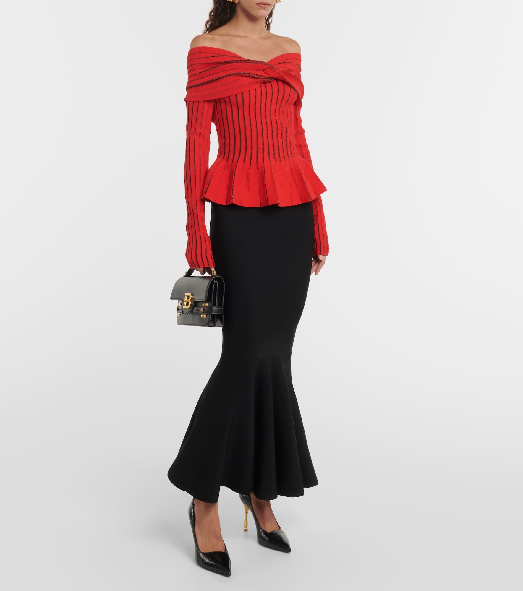 High-rise maxi skirt - 2