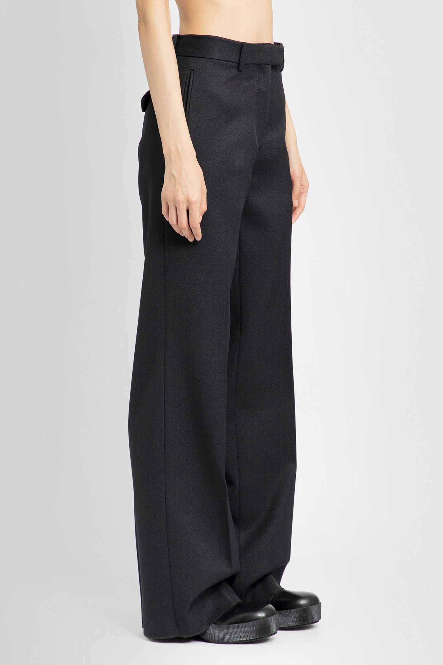 RAF SIMONS WOMAN BLACK TROUSERS - 3